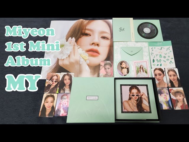 Unboxing] (G)I-DLE MIYEON - MY First Mini Album (With Synnara