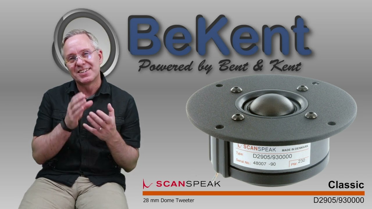 Scan-Speak D2905/930000 Classic diskant - YouTube