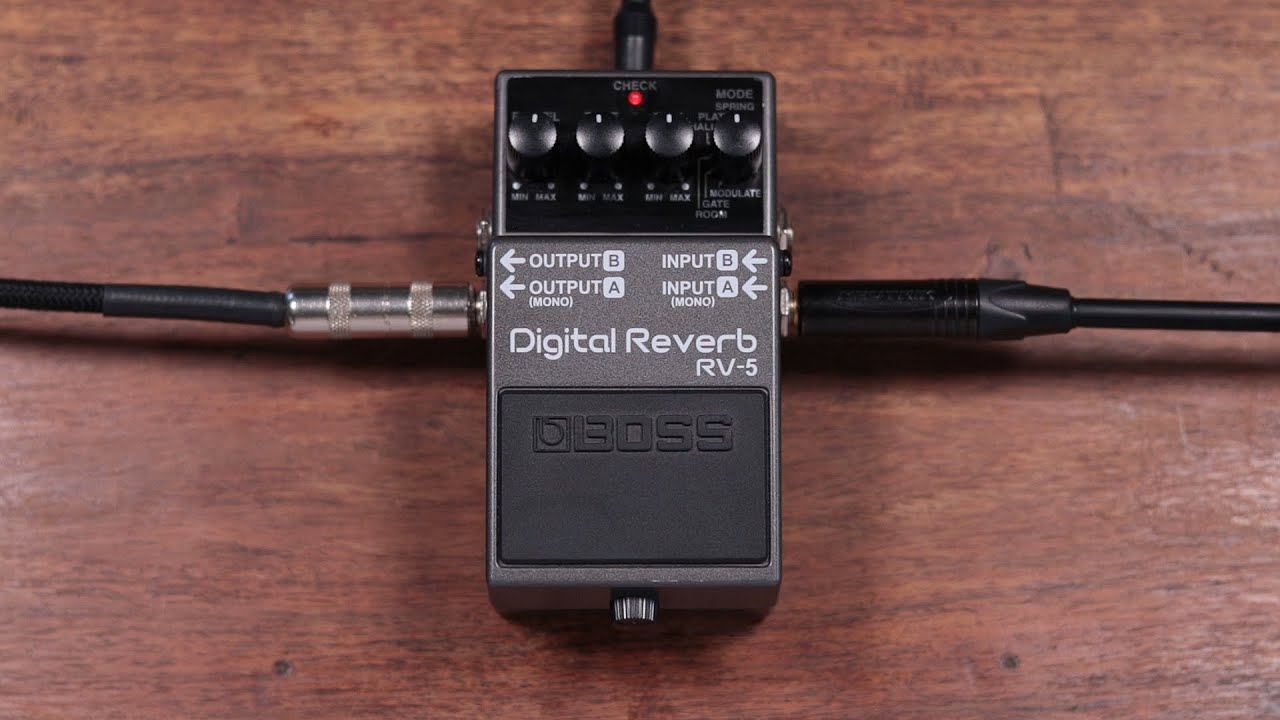 Boss RV-5 Digital Reverb - YouTube