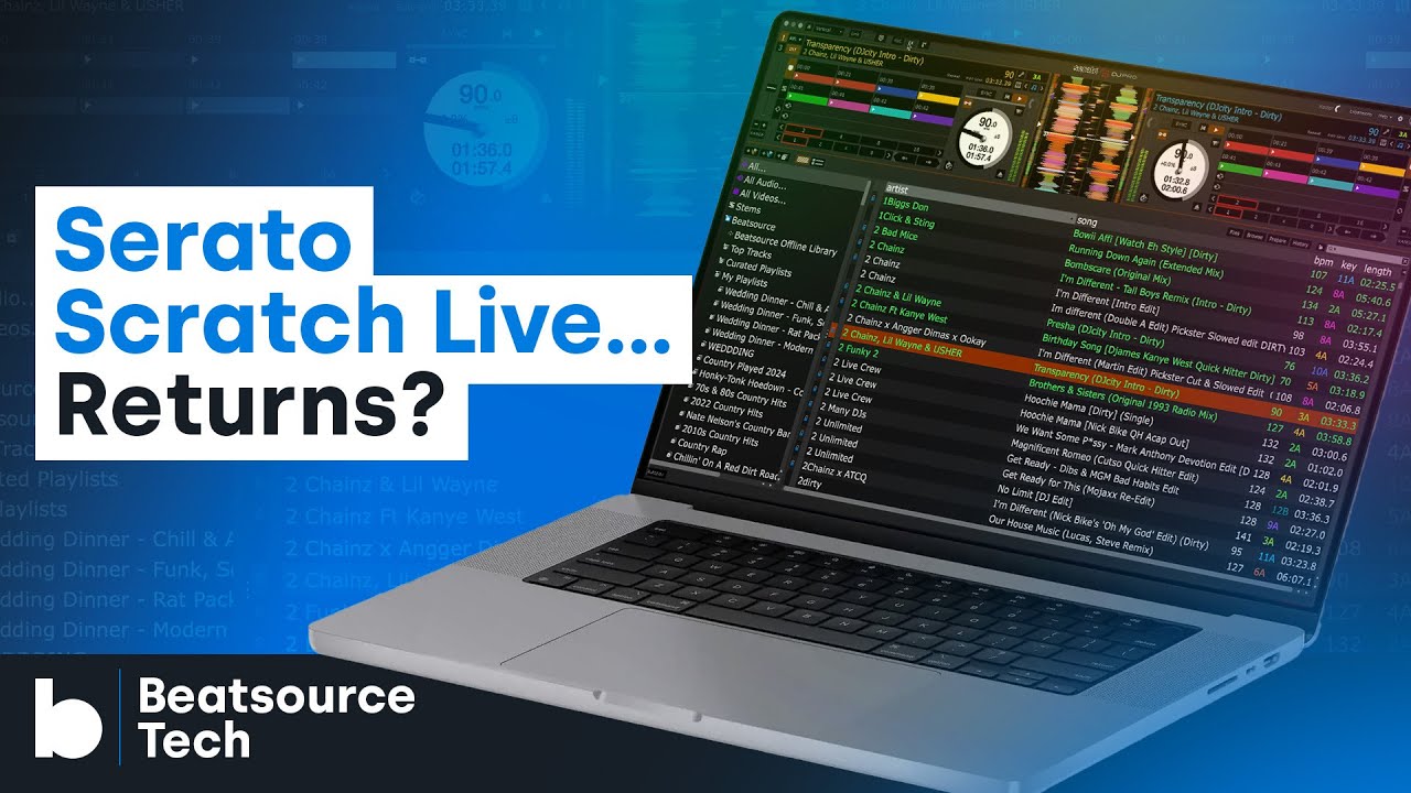 Serato Scratch Live Returns? | Beatsource Tech - YouTube