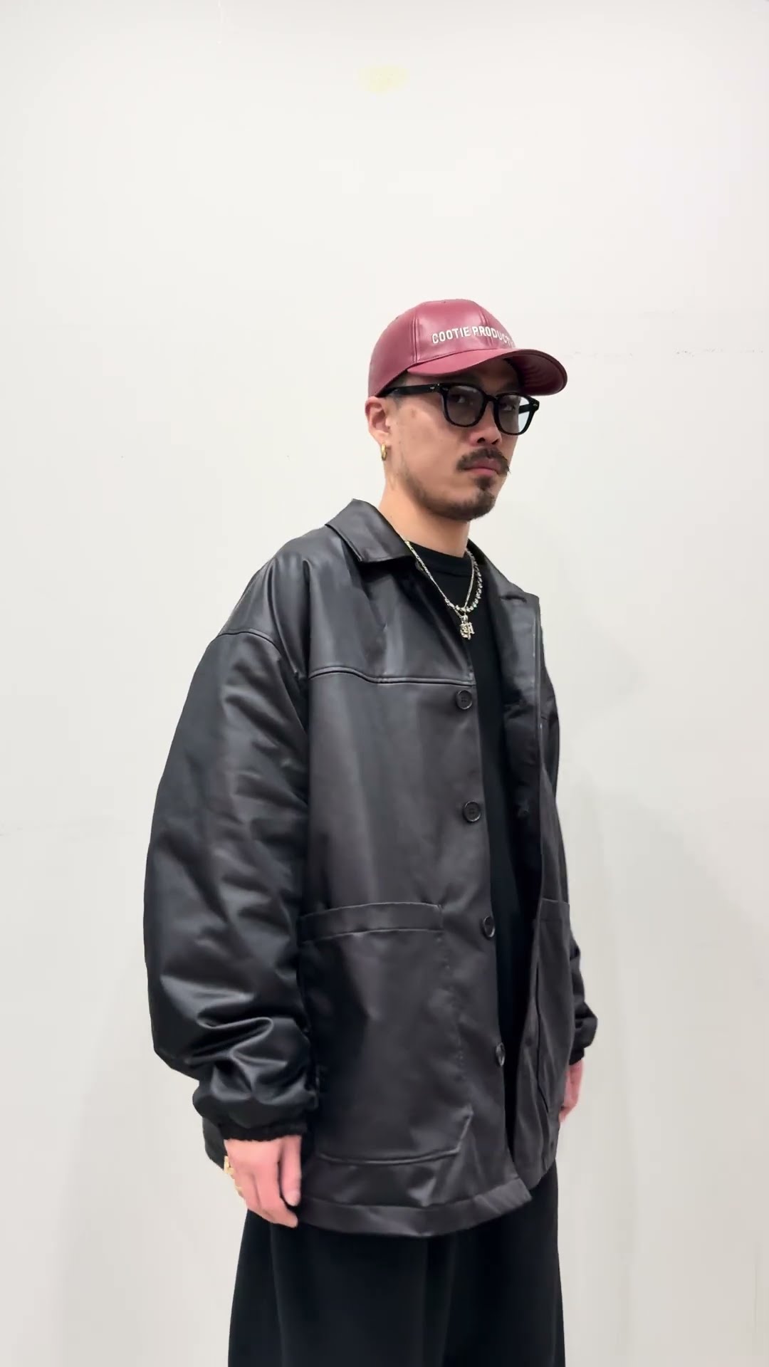 2026.1.23】COOTIE PRODUCTIONS / Damp Coated Satin Car Coat - YouTube