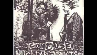 Confuse - Logo / Nuclear Addicts (Printed Patch) | Todestrieb