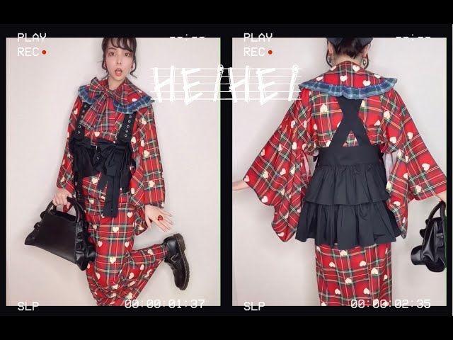 HEIHEI浴衣コラボ】浴衣 × リボンハーネスの着付け方法 - YouTube