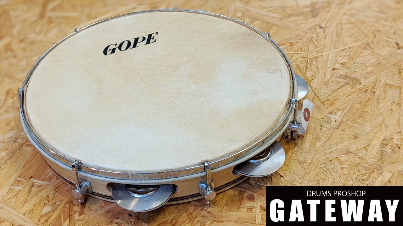 ブラジル直輸入！】GOPE(ゴペ) / パンデイロ 10