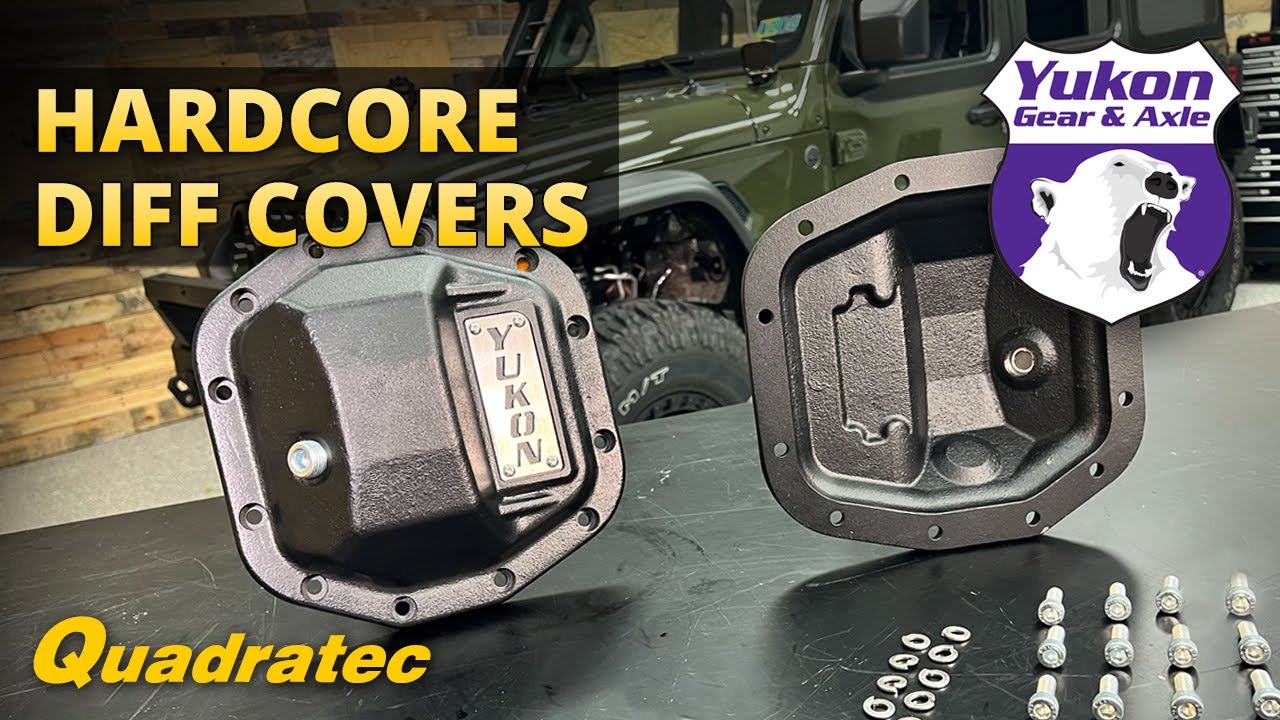 Yukon Gear & Axle Hardcore Differential Covers for Jeep Wrangler