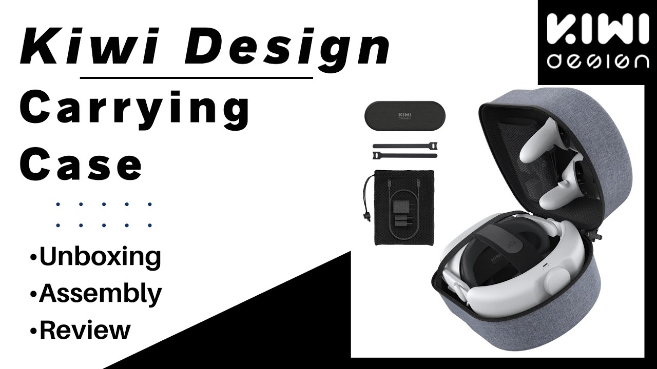 Kiwi Design Carrying Case For Meta Quest 2 - Unboxing, Assembly