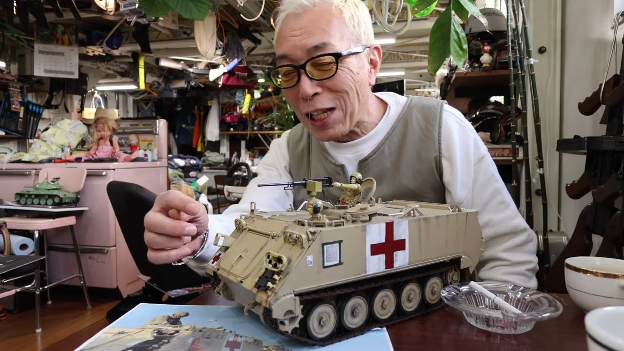 Tokoro-san: Setagaya Base Remodeling and M113 - YouTube