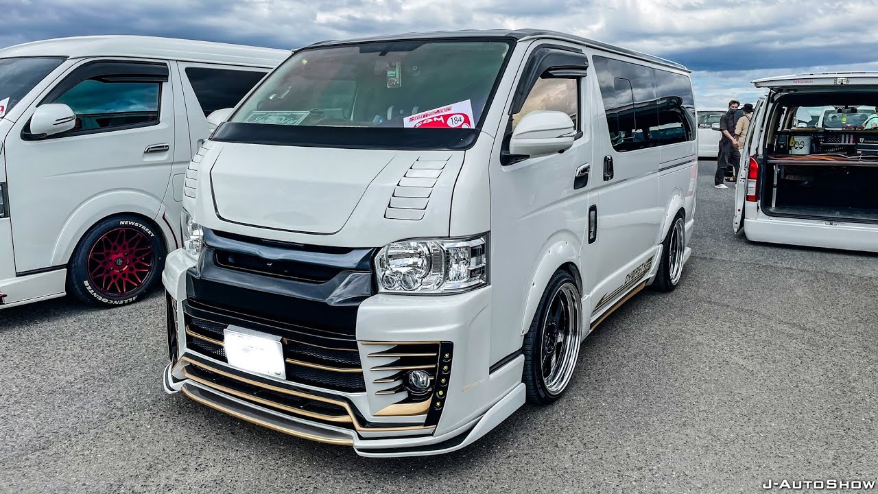 DYNASTY HIACE bodykit SBM Osaka2021 - SBM大阪2021 ダイナスティ