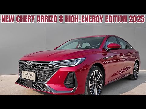 Newly Added Agate Red Color | New Chery Arrizo 8 High-Energy