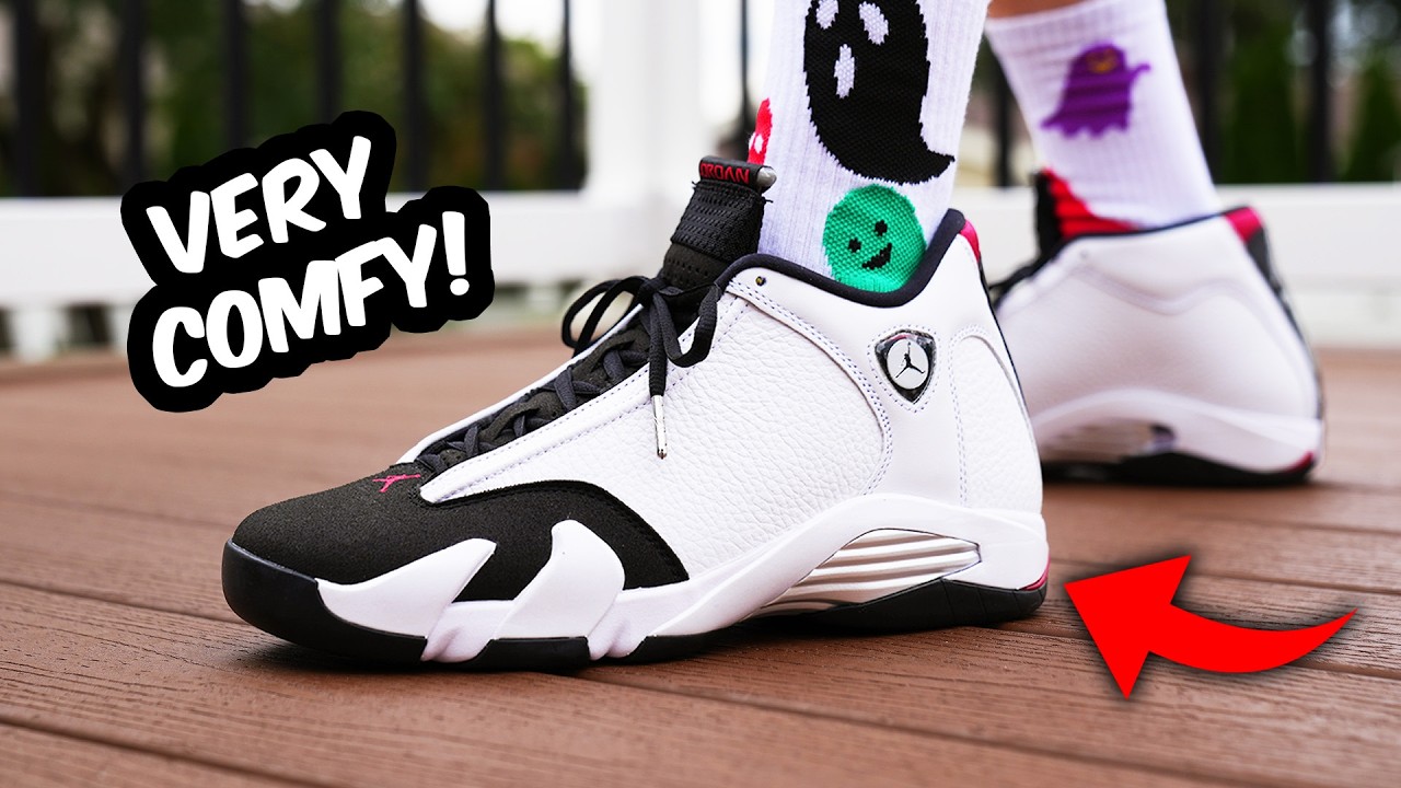 Air Jordan 14 Black Toe 2024 Review & On Feet - YouTube