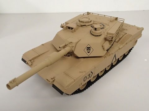 M1A2エイブラムス 東京マルイ 1/24 RCバトルタンク - YouTube