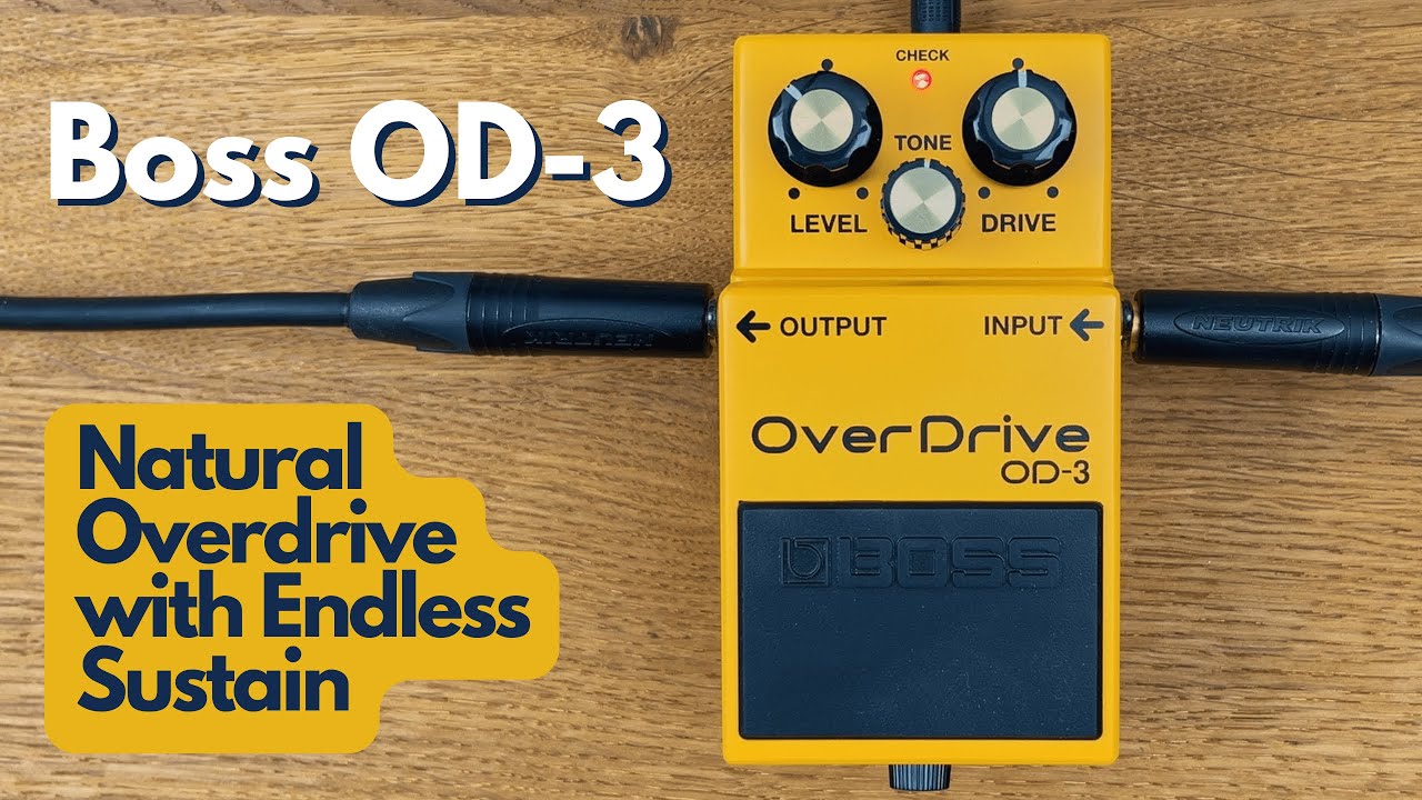 Boss OD-3 Overdrive Pedal Review - Most Overlooked Overdrive Pedal