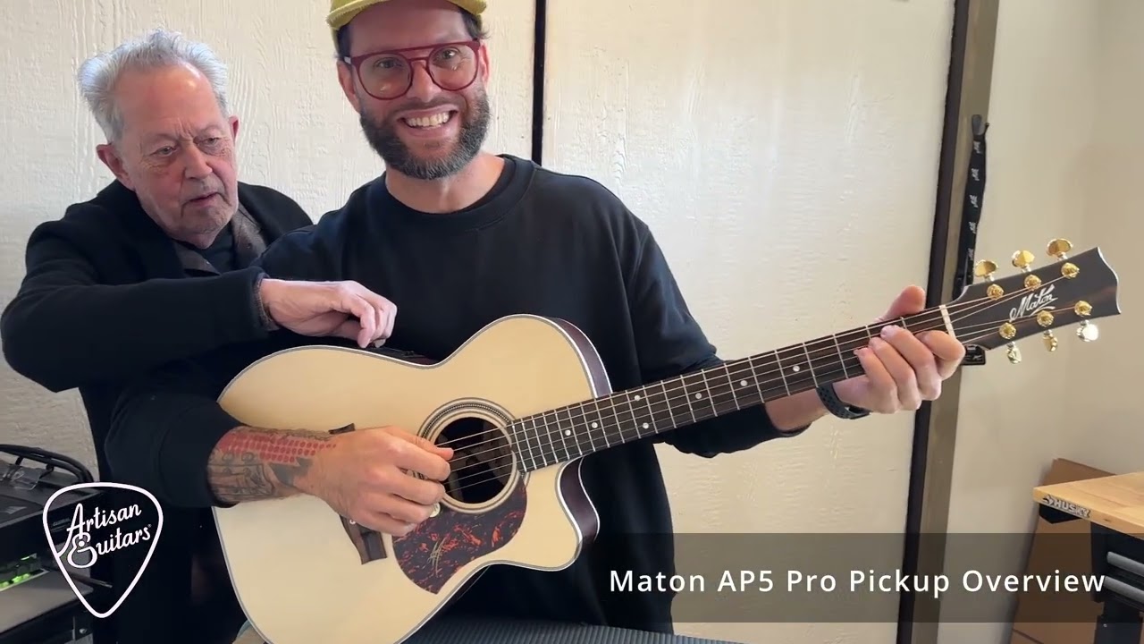 Maton AP5 Pro Pickup Overview - YouTube