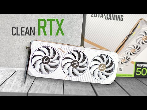 ZOTAC RTX 5080 Solid White - Unboxing & Install - YouTube