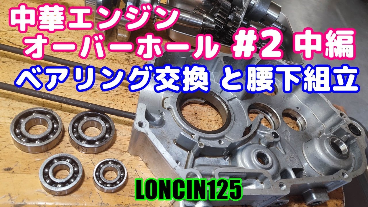 Chinese Sharee #45] My Chinese engine Loncin 125 broke, so I