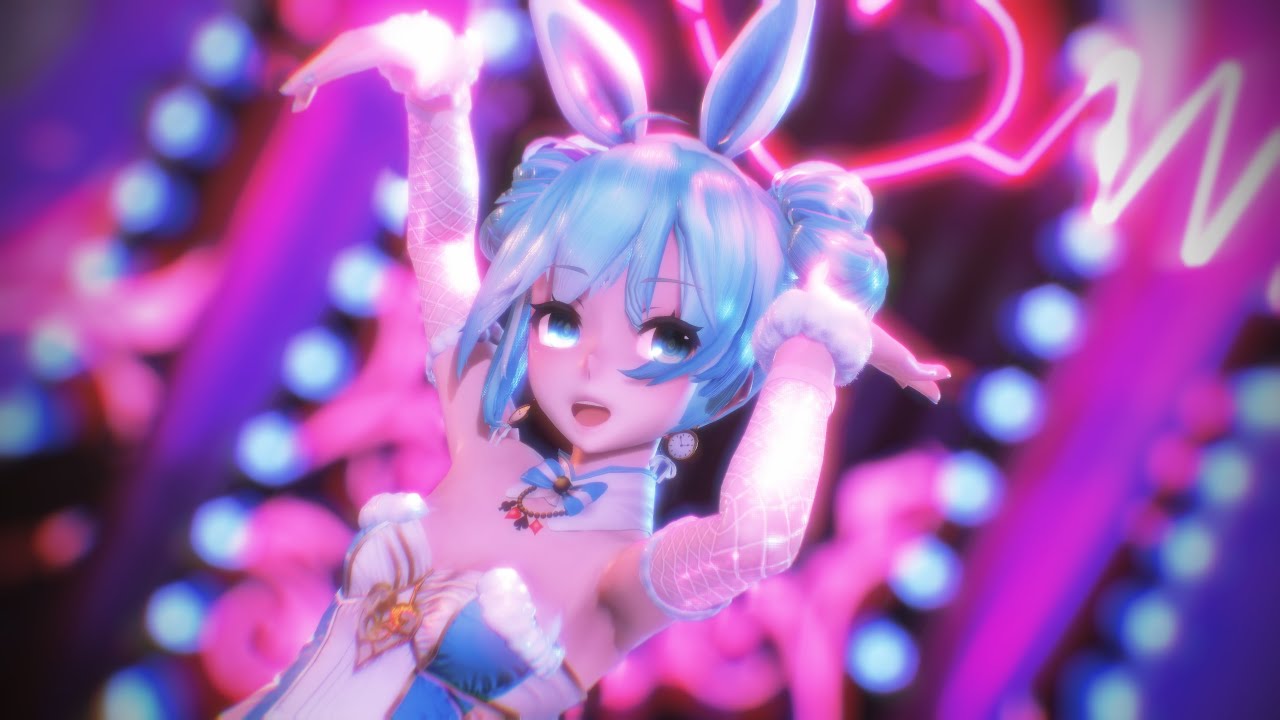 MMD】ラビットホール / Rabbit Hole ( TDA初音ミク Miku ) - YouTube