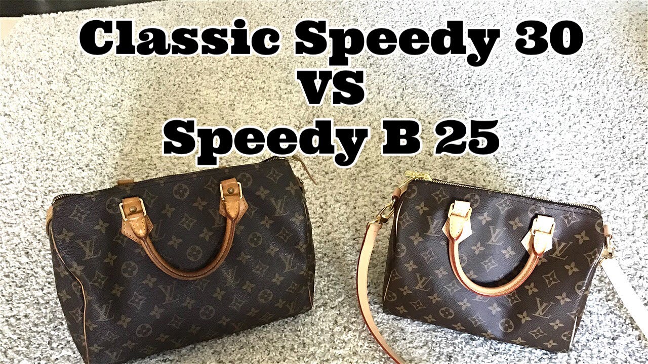 Eng Sub] Louis Vuitton Speedy 30 VS Speedy B 25 ルイヴィトン