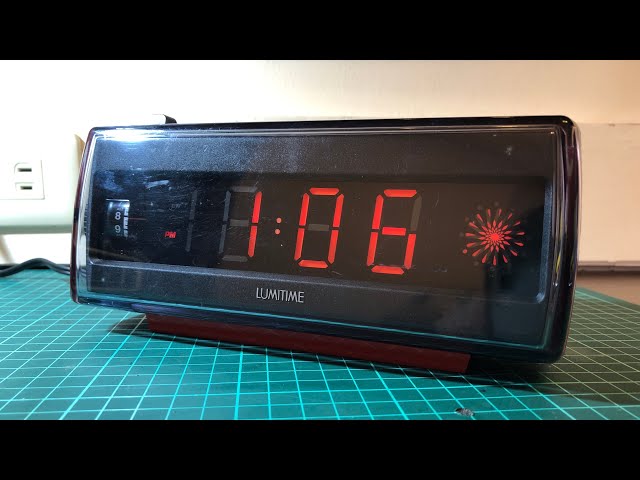 時光部落客] 田村電機Lumitime YT-106翻頁鐘維修案/昭和時計/Flip