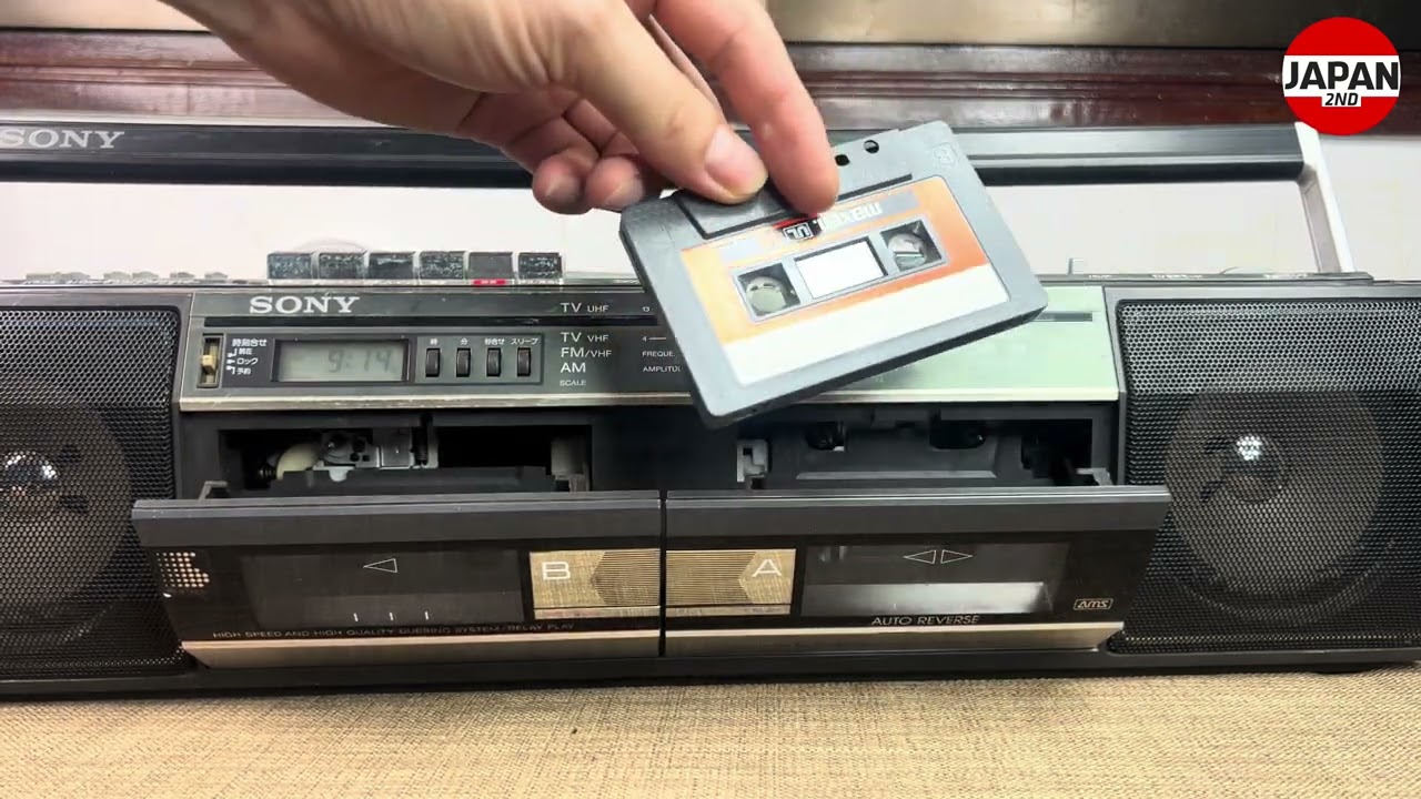 ジャンク品 SONY ソニー ステレオカセットレコーダー CFS-9900