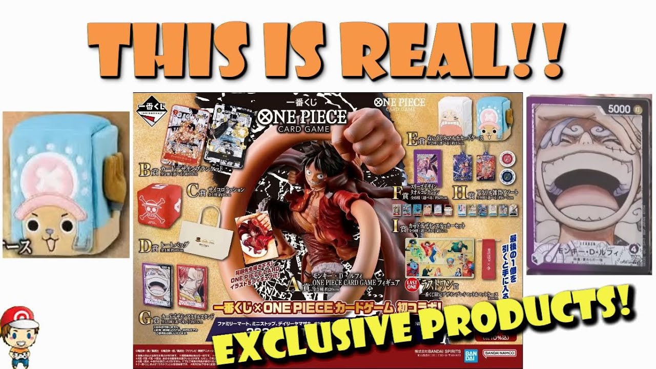 One Piece Card Game x Ichibankuji is Real and Amazing! Exclusive