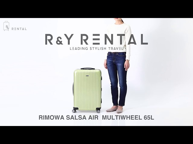 3-5泊] リモワ サルサエアー 65L ライムグリーン 4輪 RIMOWA SALSA AIR