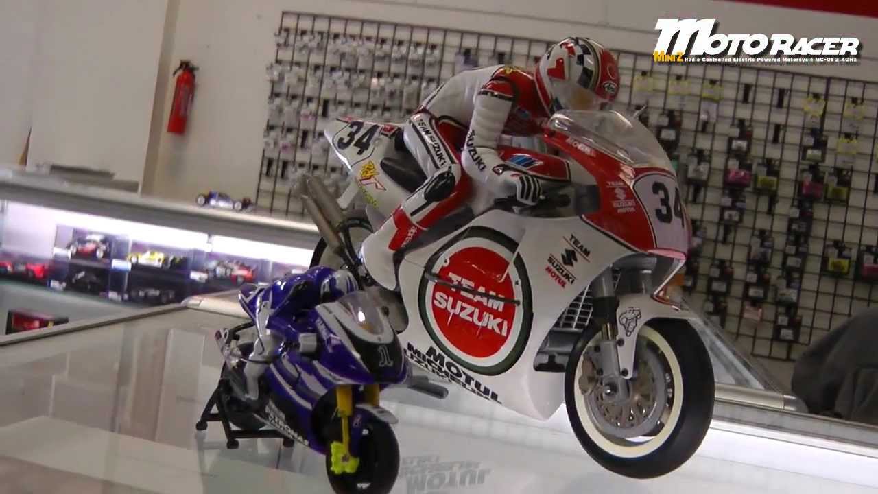 Kyosho Mini-Z Moto Racer Yamaha MotoGP - YouTube