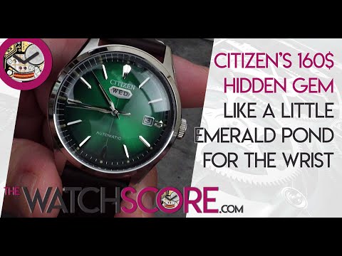 Unboxing: Citizen's hidden gem, an emerald pond for the wrist