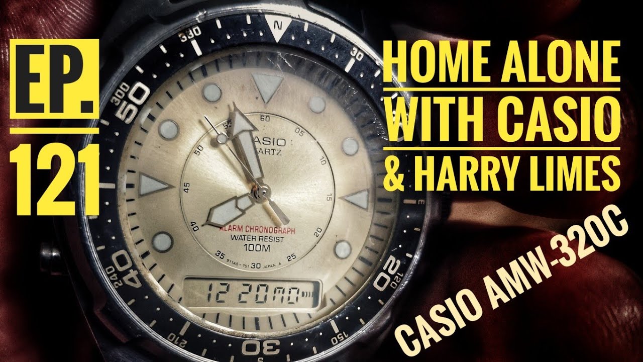 Casio AMW-320C Vintage Analog Digital || Full Review - YouTube