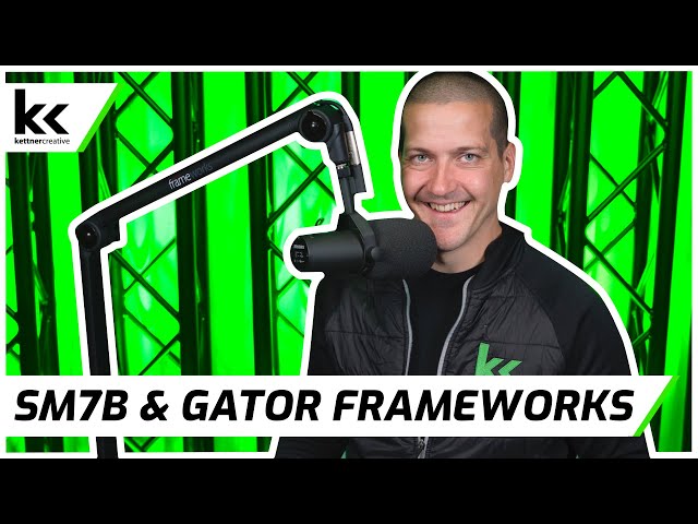 Shure SM7B & Gator Frameworks 3000 Boom Arm | In-Depth Review