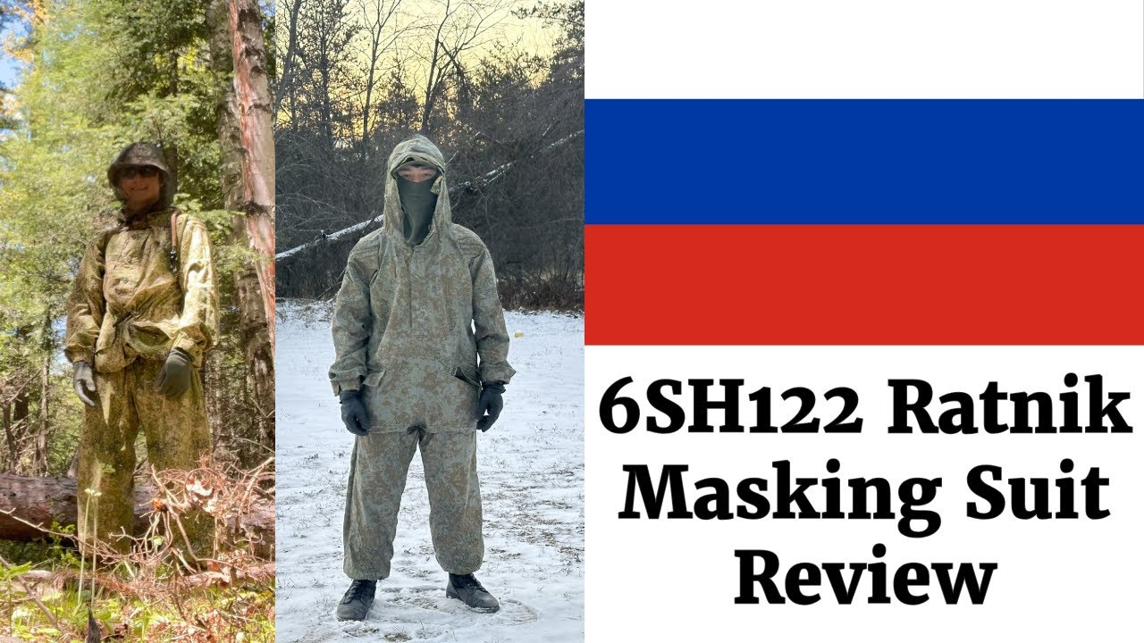 Russian Ratnik 6SH122 Masking Suit Review (Russian Cold Camo