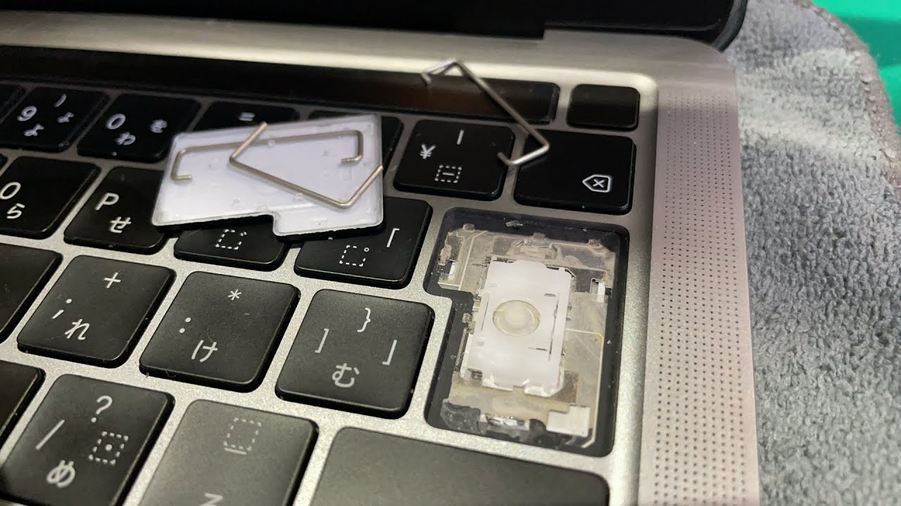 MacBook Pro 2020 13inch Enterキーボード交換修理【¥35,000】 - YouTube