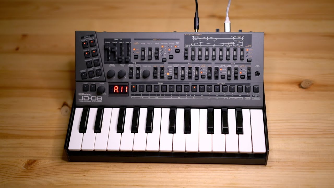 Roland Boutique JD-08 もしも90年代にOmnisphereがあったら – Akihiko