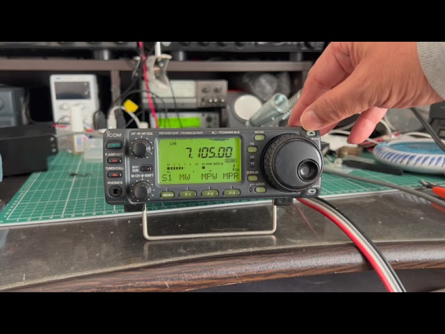 IC-706Mk2G(1)修理完了【2023/04/11】 - YouTube