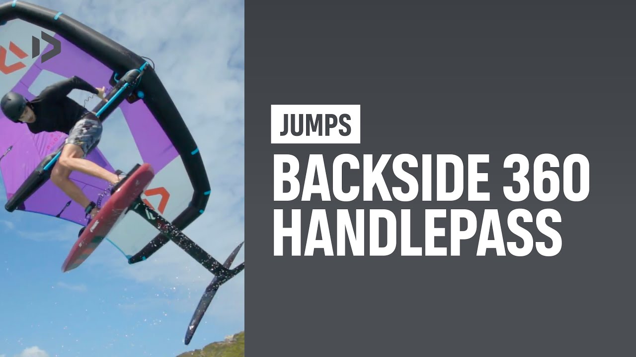 JUMPS – Backside 360 handlepass – Duotone Wing Academy - YouTube