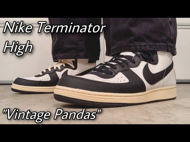 Underrated? NIKE Terminator High “Black-Phantom” / “Vintage Panda
