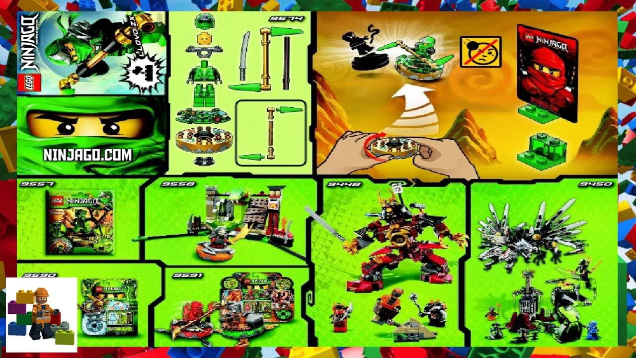 LEGO instructions - Ninjago - 9574 Lloyd ZX (Book 1) - YouTube