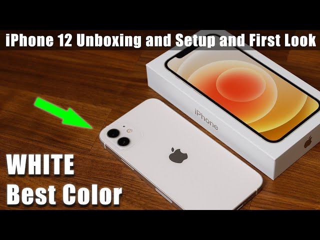 iPhone 12 - Unboxing, Setup and Review (WHITE COLOR) - YouTube