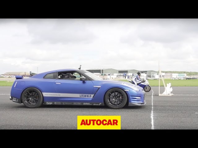 1200bhp Litchfield Nissan GT-R vs 205bhp RC Express Racing