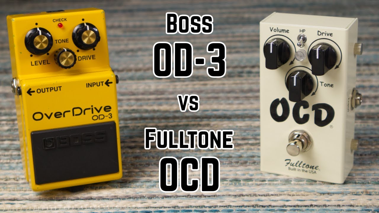 BOSS OD-3にも初年度マジックは存在するのか？初年度生産1997年8月