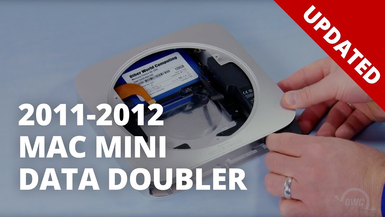 How to Install a Second Drive Inside a 2011-2012 Mac mini with the