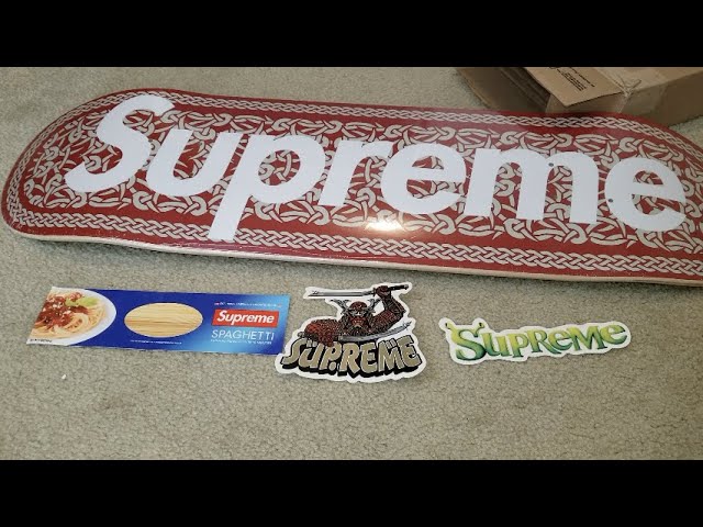 Supreme Celtic Knot Red Skateboard Deck + Sticker Pack - YouTube