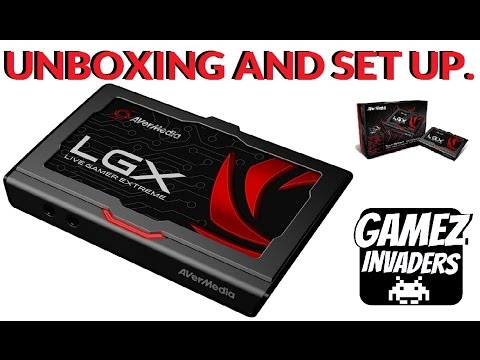 AverMedia LGX: Live Gamer Extreme GC550! Capture Card Unboxing