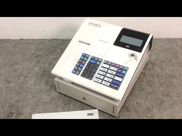 ☆ 美品 東芝テック MA-301 美品 TEC MA-301 レジ 白 通電確認