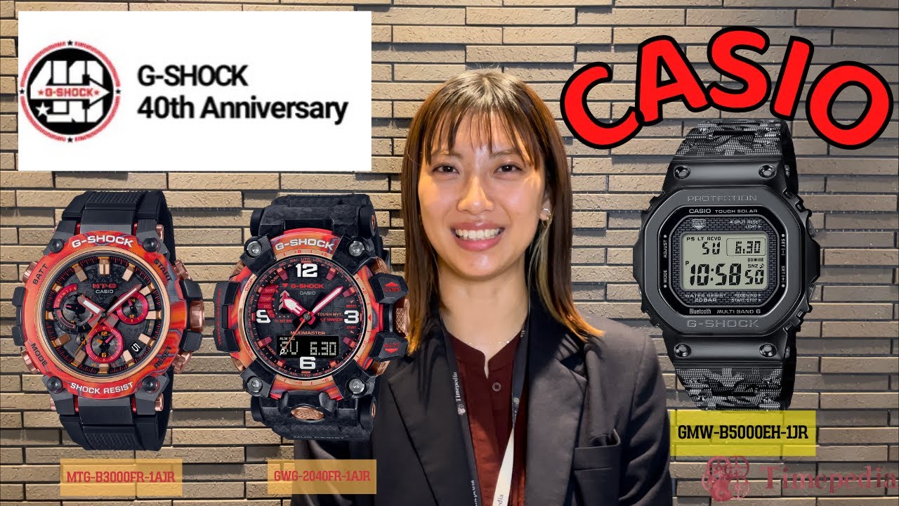 腕時計】祝！G-SHOCK 40th Anniversary【CASIO】 - YouTube