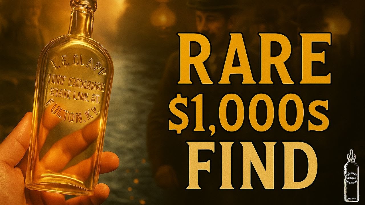 We Found a Lost 140-Year-Old Whiskey Bottle Worth $1,000s! - YouTube