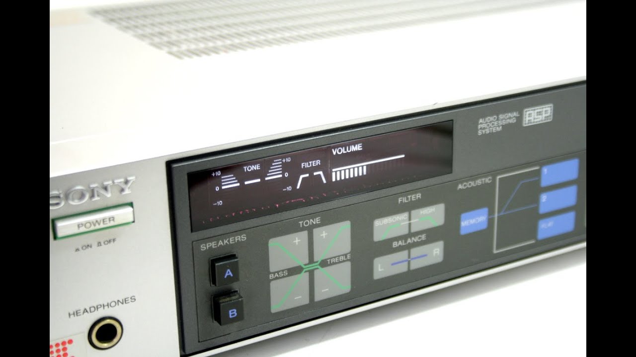 Vintage SONY TA-V7 Stereo Integrated Amplifier (2 x 80W) - YouTube