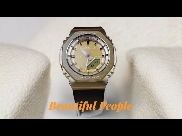 G-Shock X Beautiful People Collaboration GMS2110BP-5A - YouTube