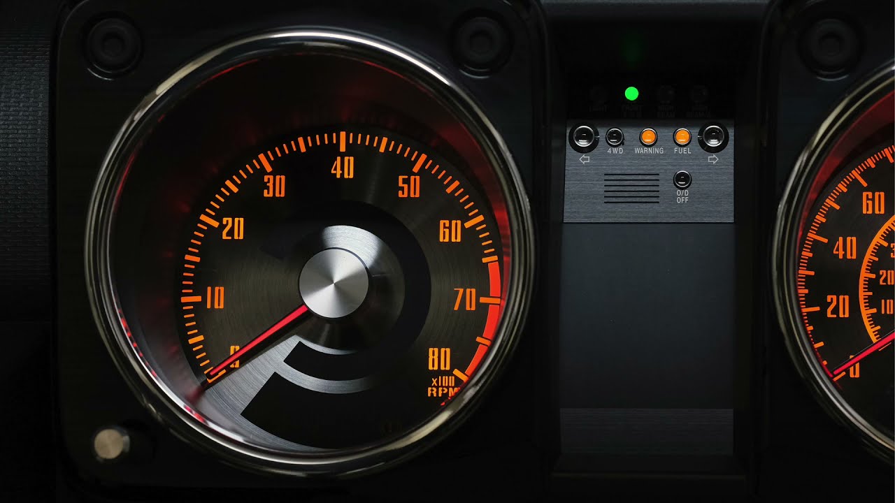 ジムニー用カスタムメーター/RetroActive（レトロアクティブ） - YouTube
