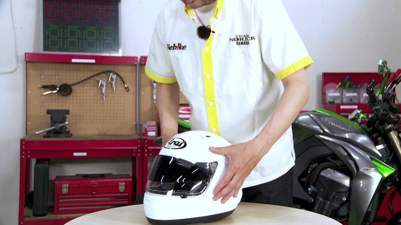 ウェビックチャンネル 最新ヘルメット特集」Arai アストロ・プロ