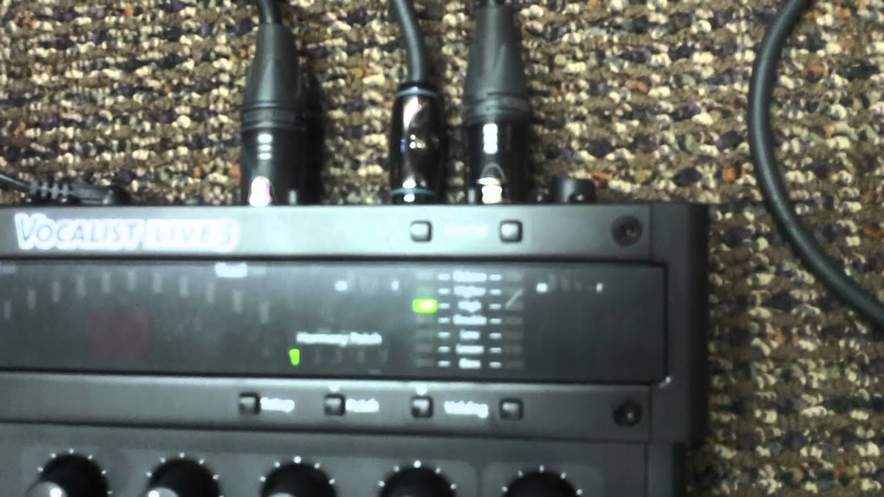 Digitech Vocalist Live 3 - YouTube